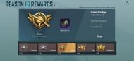 Crown tier rewards